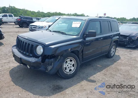 2016 Jeep Patriot Sport z USA, uszkodzony, nr VIN 1C4NJPBA1GD503007